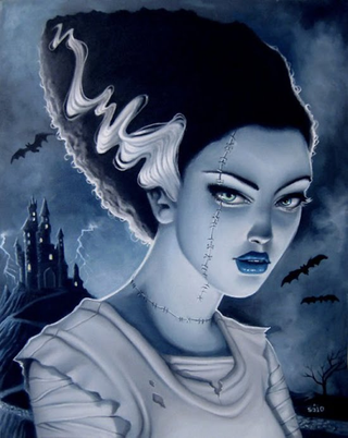 Illustration for article titled The Bride of Frankenstein is ready for her honeymoon after 75 years